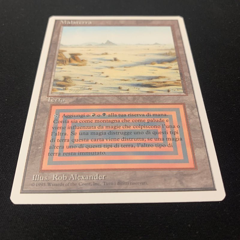 Magic the Gathering Badlands - Foreign White Bordered - Italian 