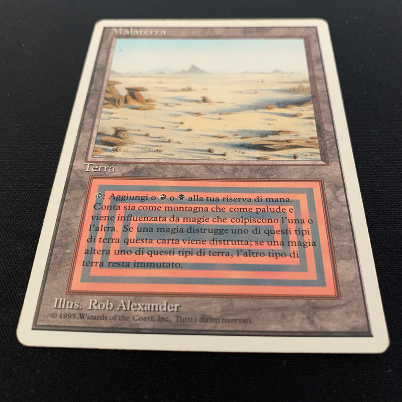 Magic the Gathering Badlands - Foreign White Bordered - Italian 