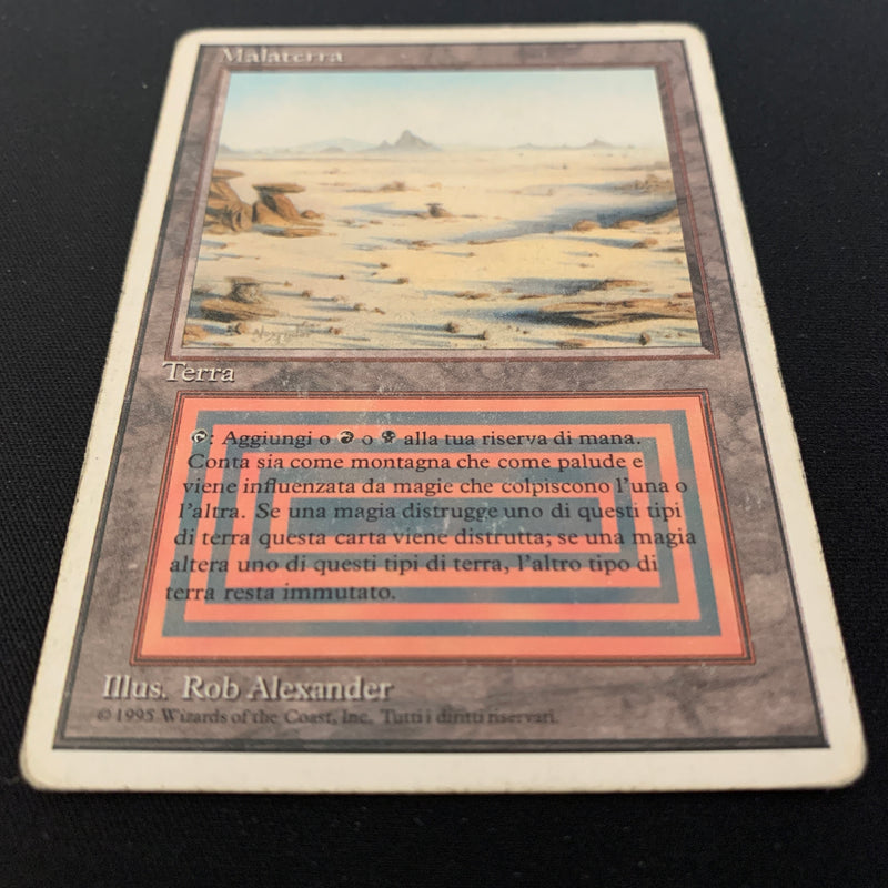 Magic the Gathering Badlands - Foreign White Bordered - Italian 