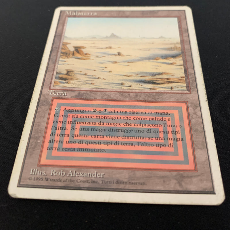 Magic the Gathering Badlands - Foreign White Bordered - Italian 