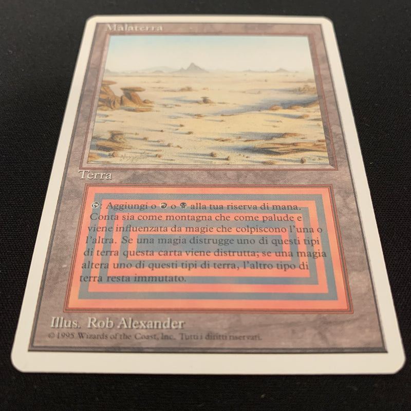 Magic the Gathering Badlands - Foreign White Bordered - Italian 