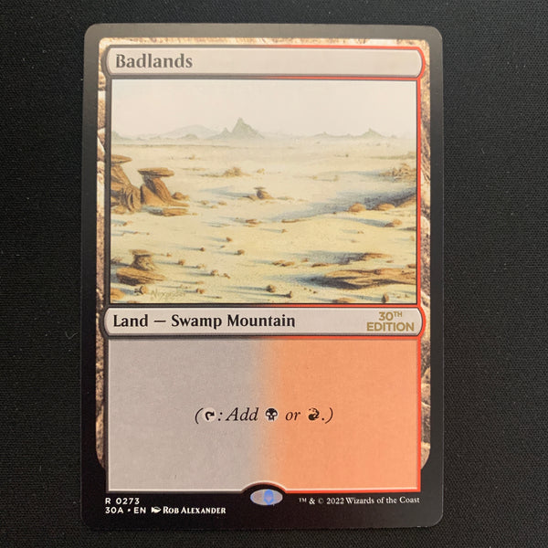 Magic the Gathering Badlands (Modern Frame) - 30th Anniversary Edition 