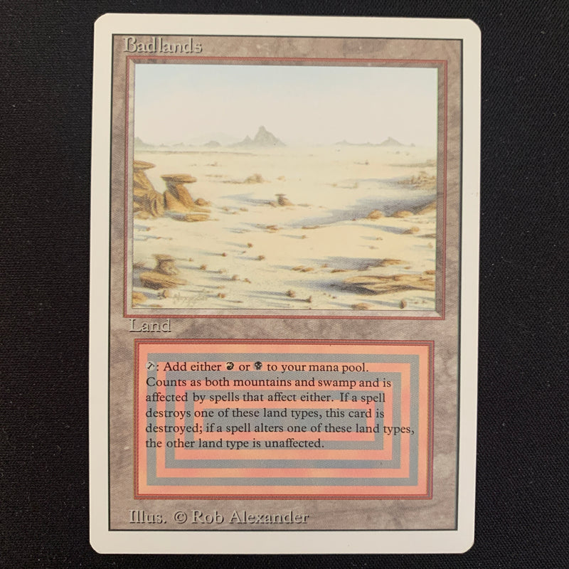 Magic the Gathering Badlands - Revised 