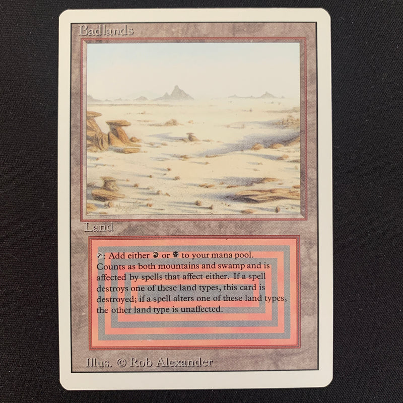 Magic the Gathering Badlands - Revised 