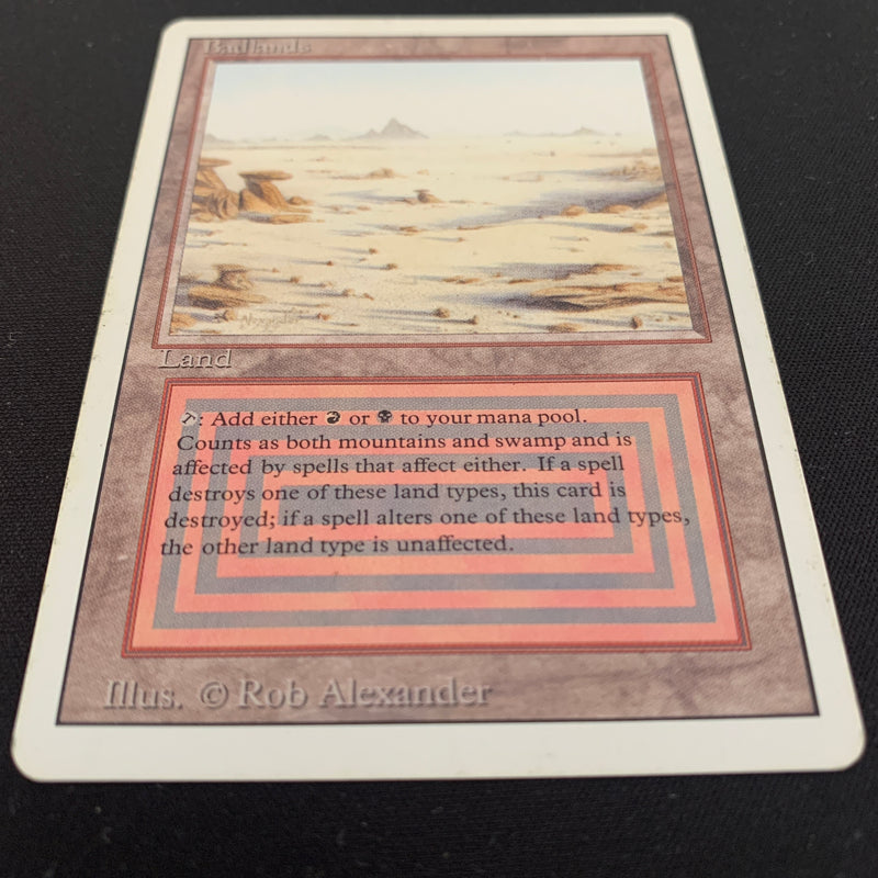 Magic the Gathering Badlands - Revised 