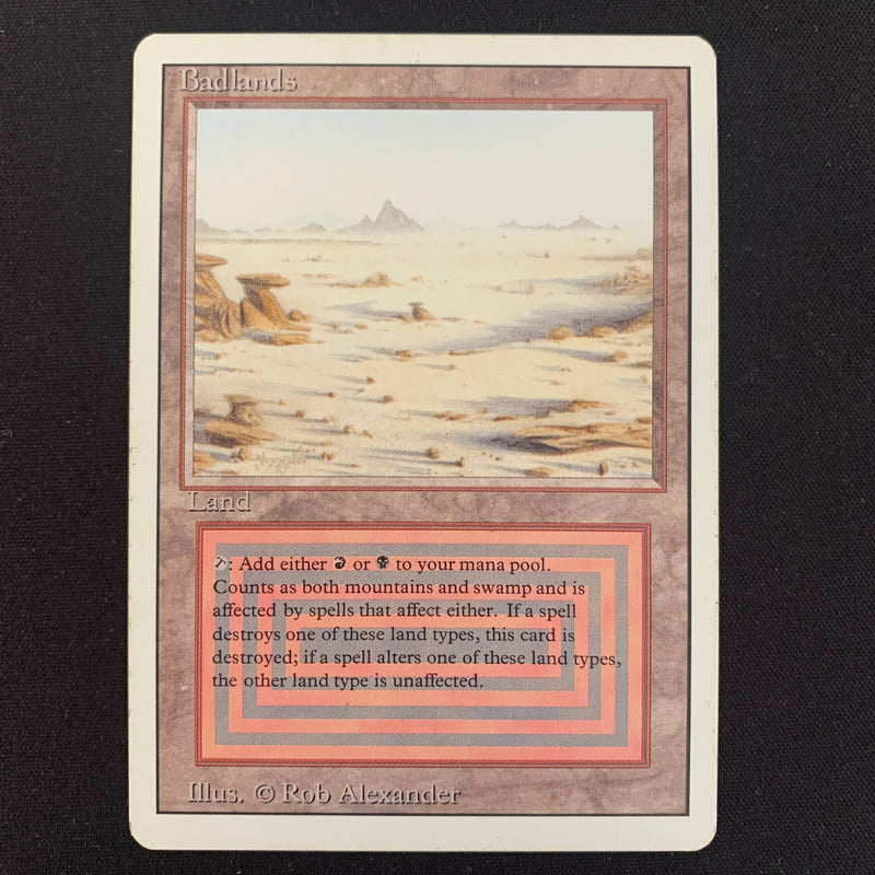 Magic the Gathering Badlands - Revised 