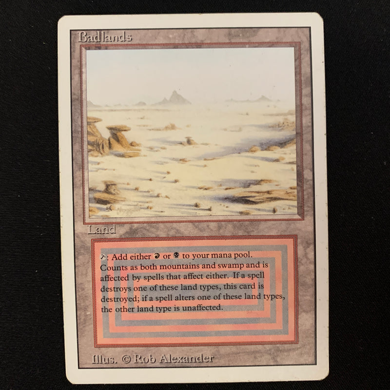 Magic the Gathering Badlands - Revised 