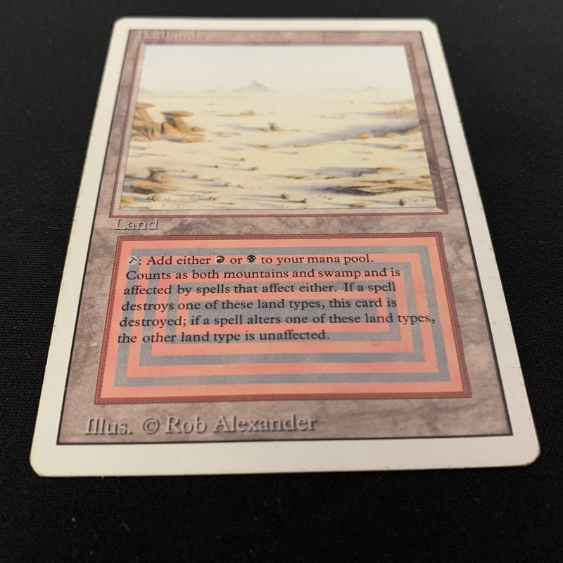 Magic the Gathering Badlands - Revised 