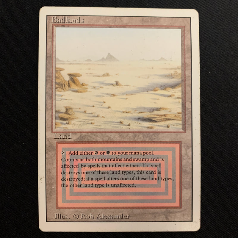 Magic the Gathering Badlands - Revised 