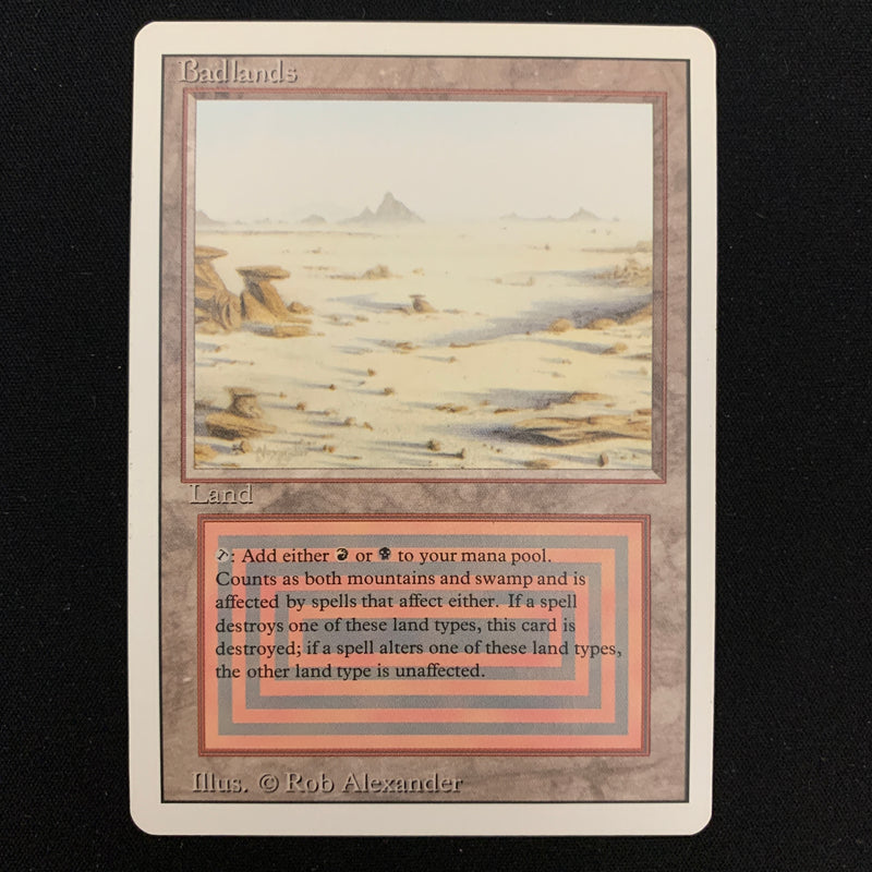 Magic the Gathering Badlands - Revised 