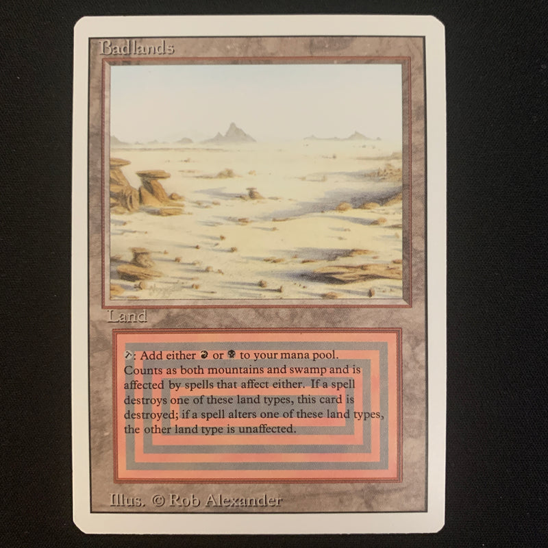 Magic the Gathering Badlands - Revised 