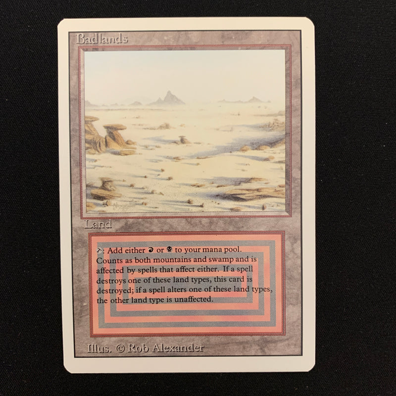 Magic the Gathering Badlands - Revised 