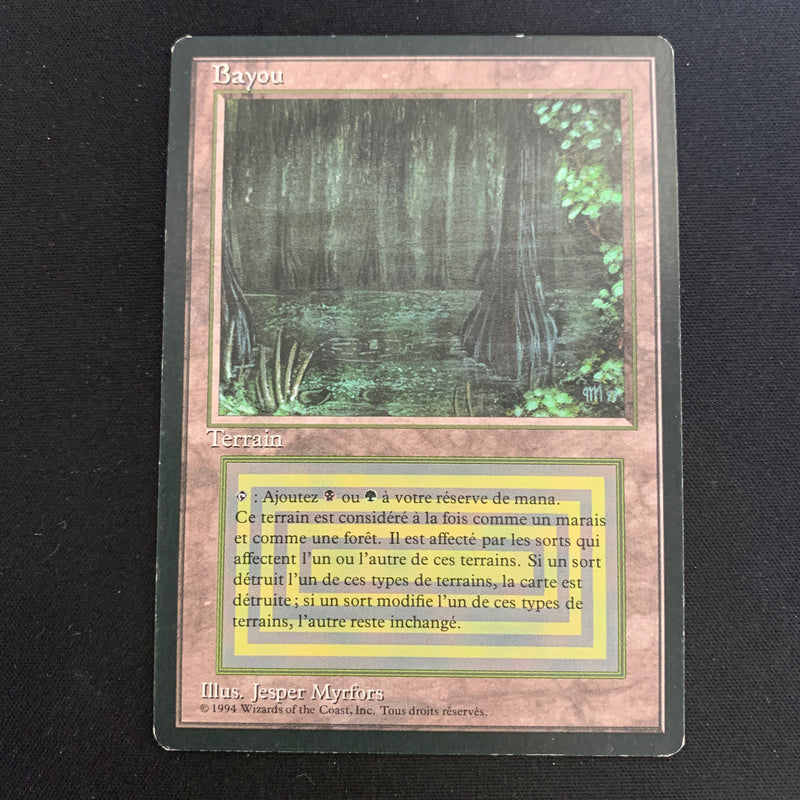 Magic the Gathering Bayou - Foreign Black Bordered - French 