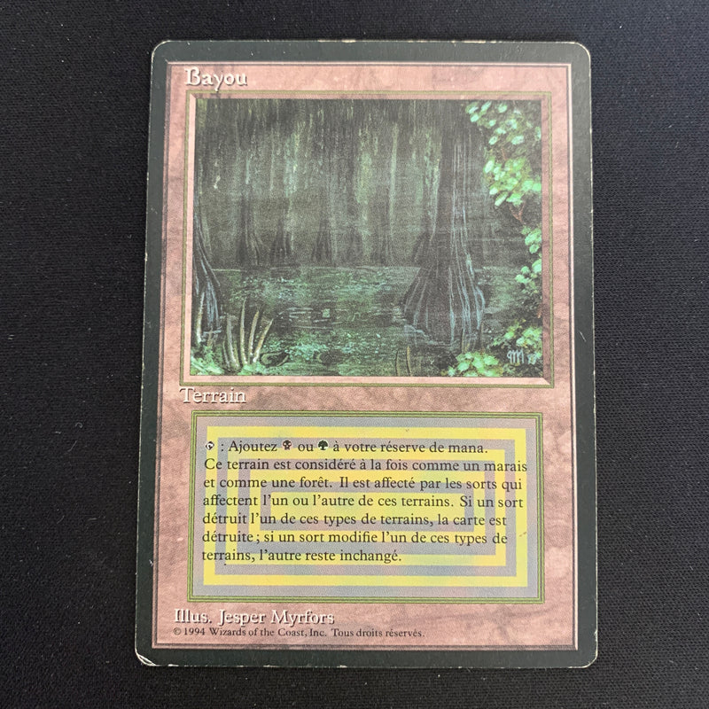 Magic the Gathering Bayou - Foreign Black Bordered - French 