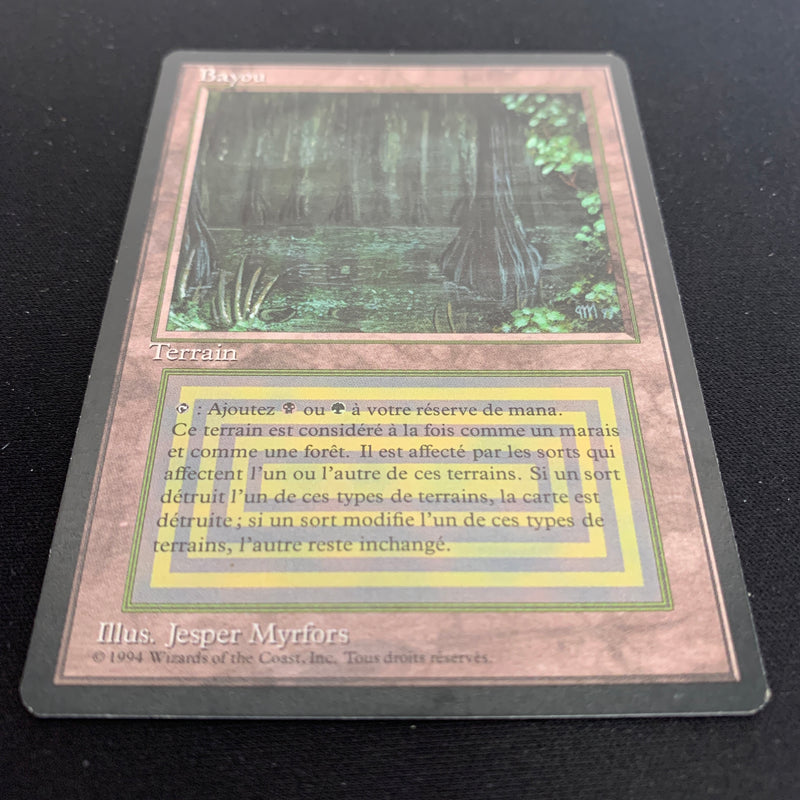 Magic the Gathering Bayou - Foreign Black Bordered - French 