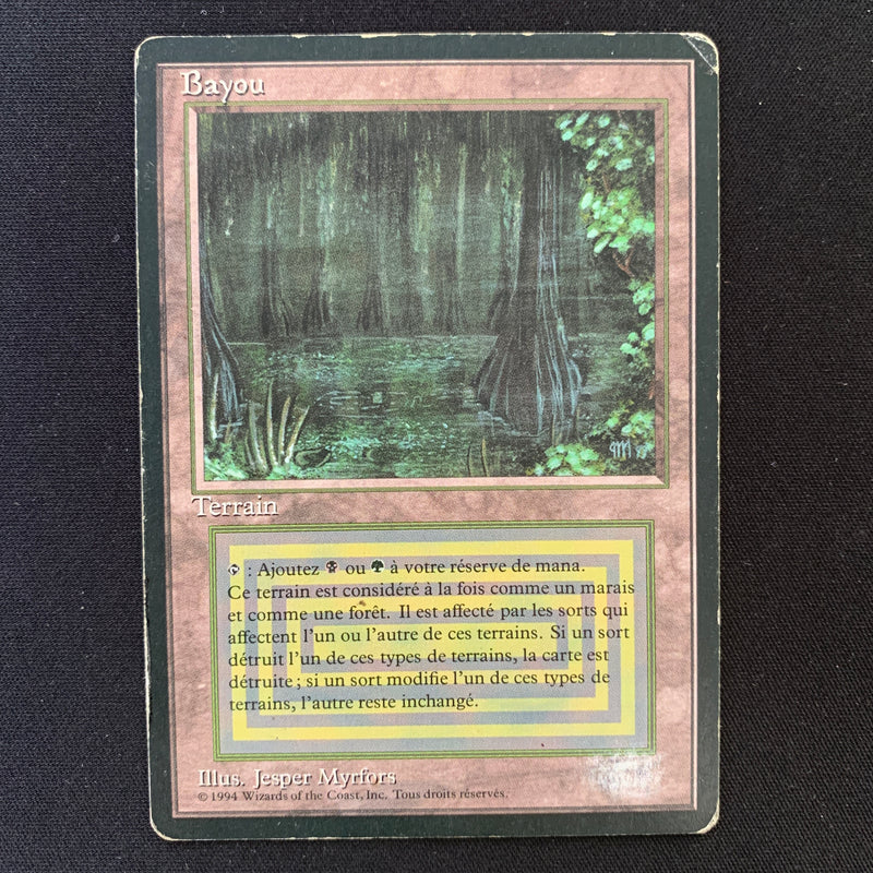 Magic the Gathering Bayou - Foreign Black Bordered - French 