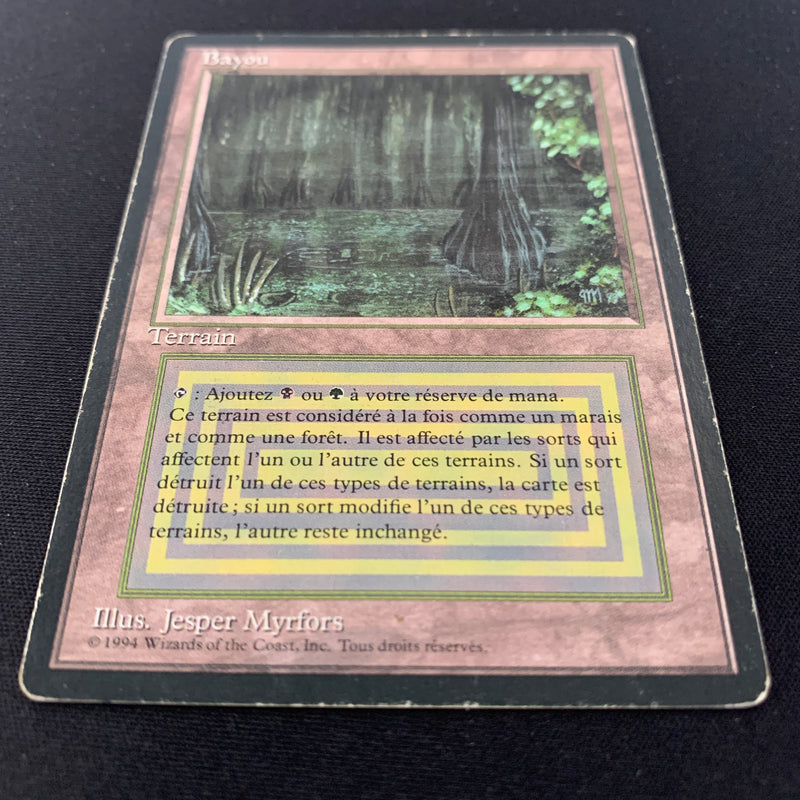 Magic the Gathering Bayou - Foreign Black Bordered - French 