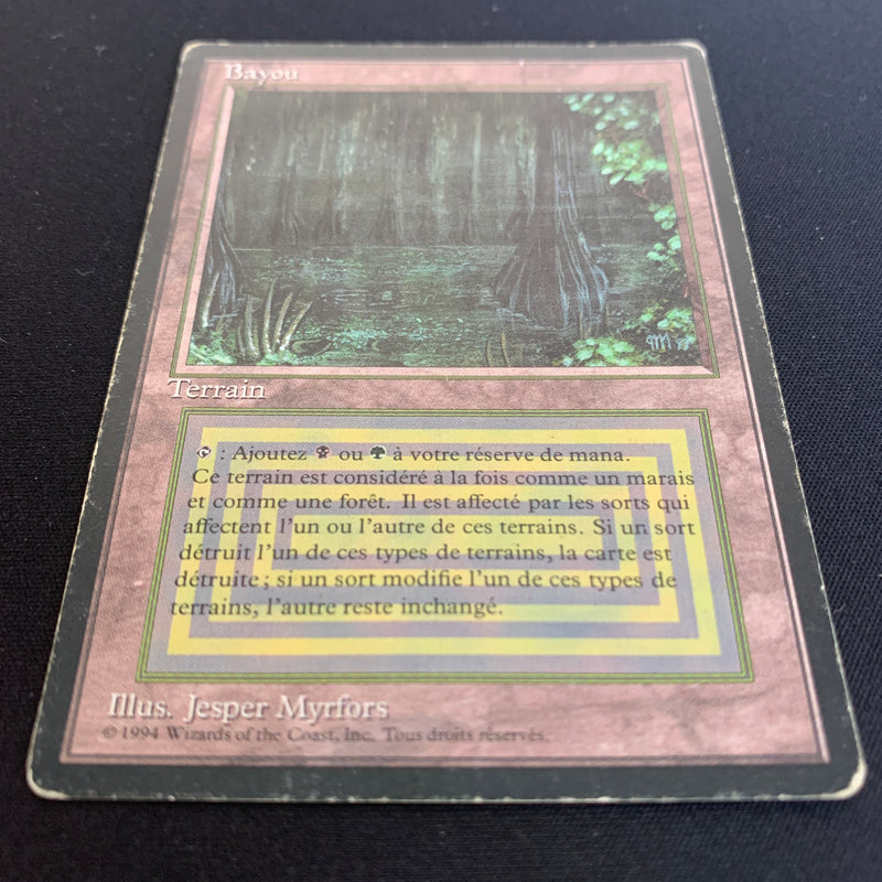 Magic the Gathering Bayou - Foreign Black Bordered - French 