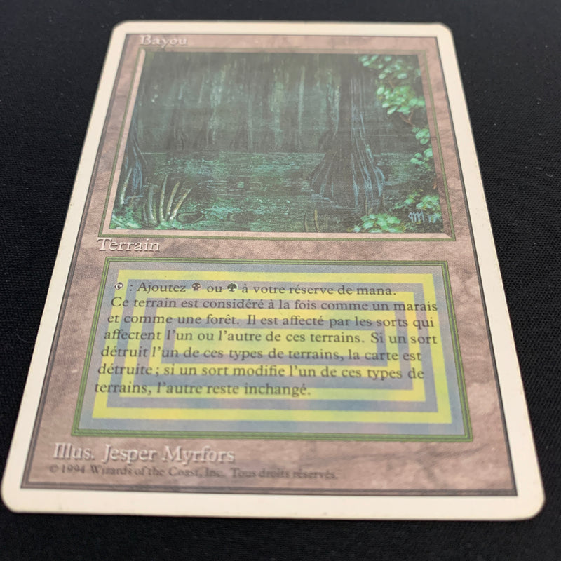 Magic the Gathering Bayou - Foreign White Bordered - French 