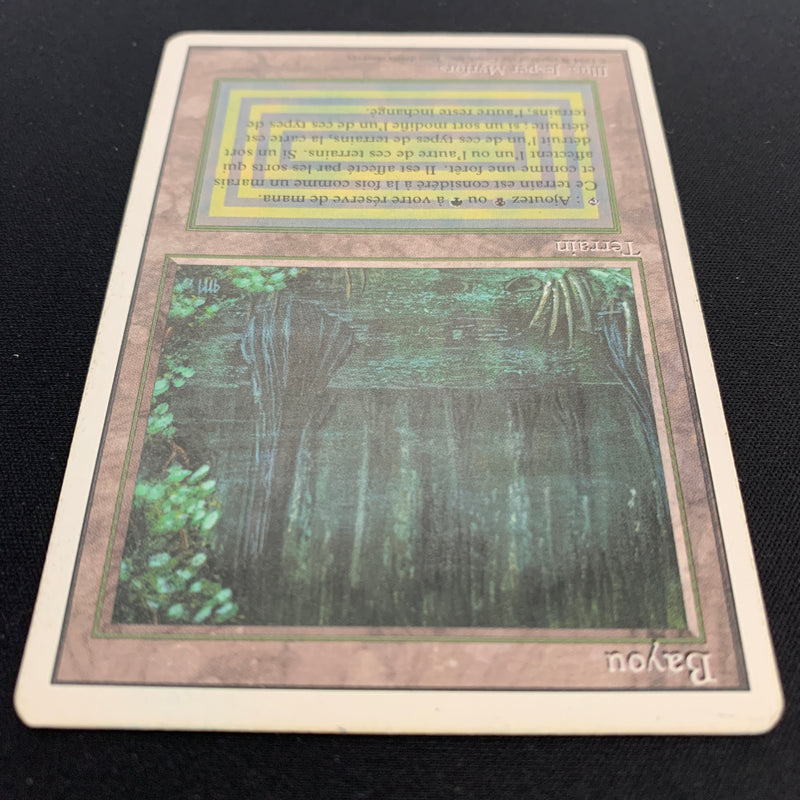 Magic the Gathering Bayou - Foreign White Bordered - French 