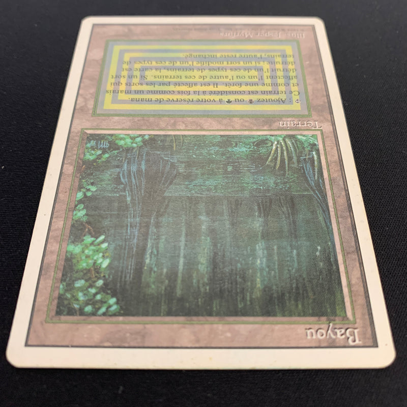 Magic the Gathering Bayou - Foreign White Bordered - French 