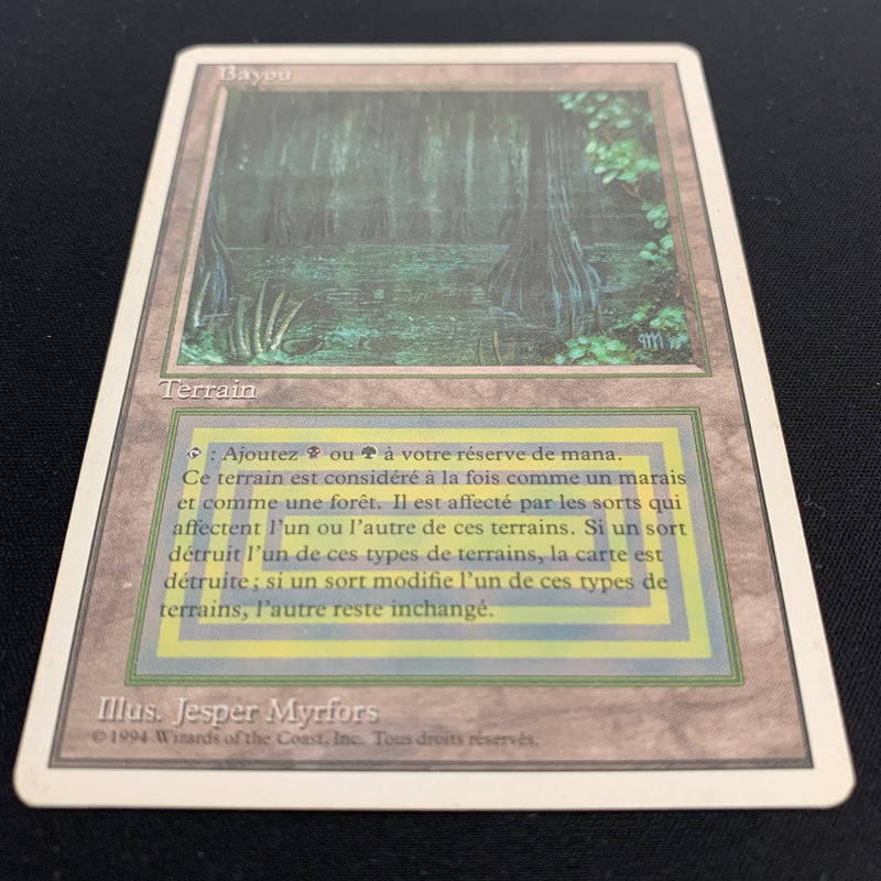 Magic the Gathering Bayou - Foreign White Bordered - French 