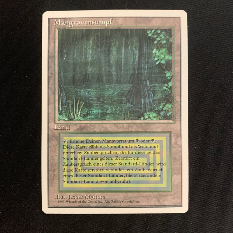 Magic the Gathering Bayou - Foreign White Bordered - German EX - 22420