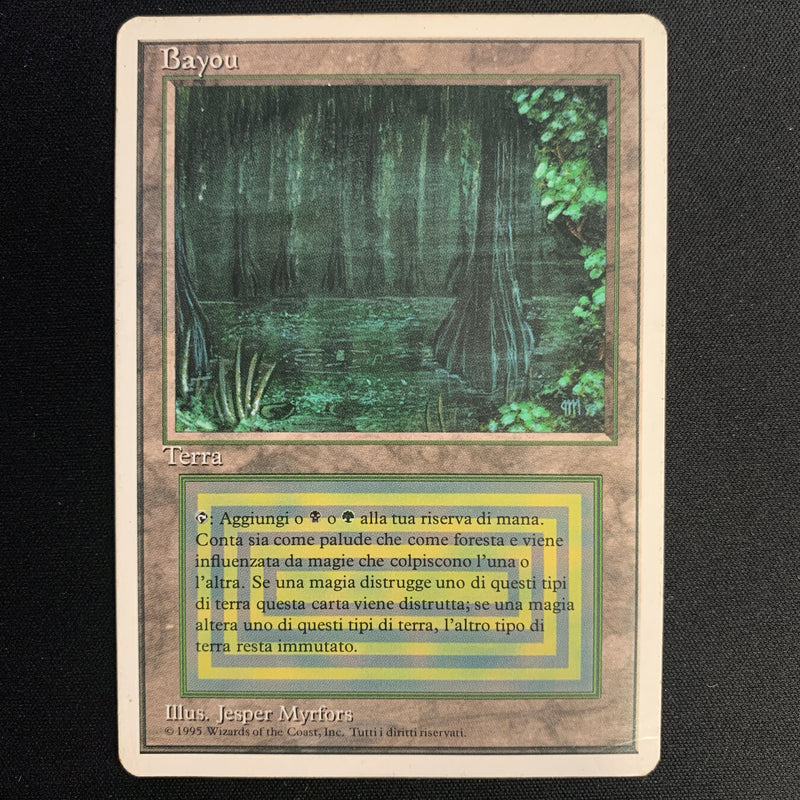 Magic the Gathering Bayou - Foreign White Bordered - Italian 