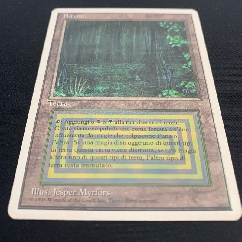 Magic the Gathering Bayou - Foreign White Bordered - Italian 