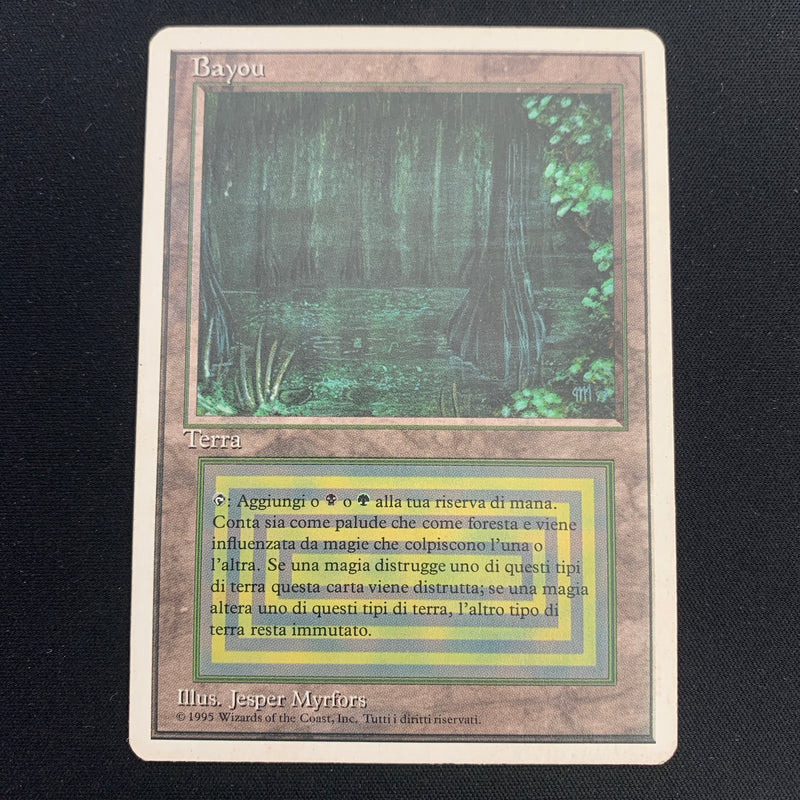 Magic the Gathering Bayou - Foreign White Bordered - Italian 