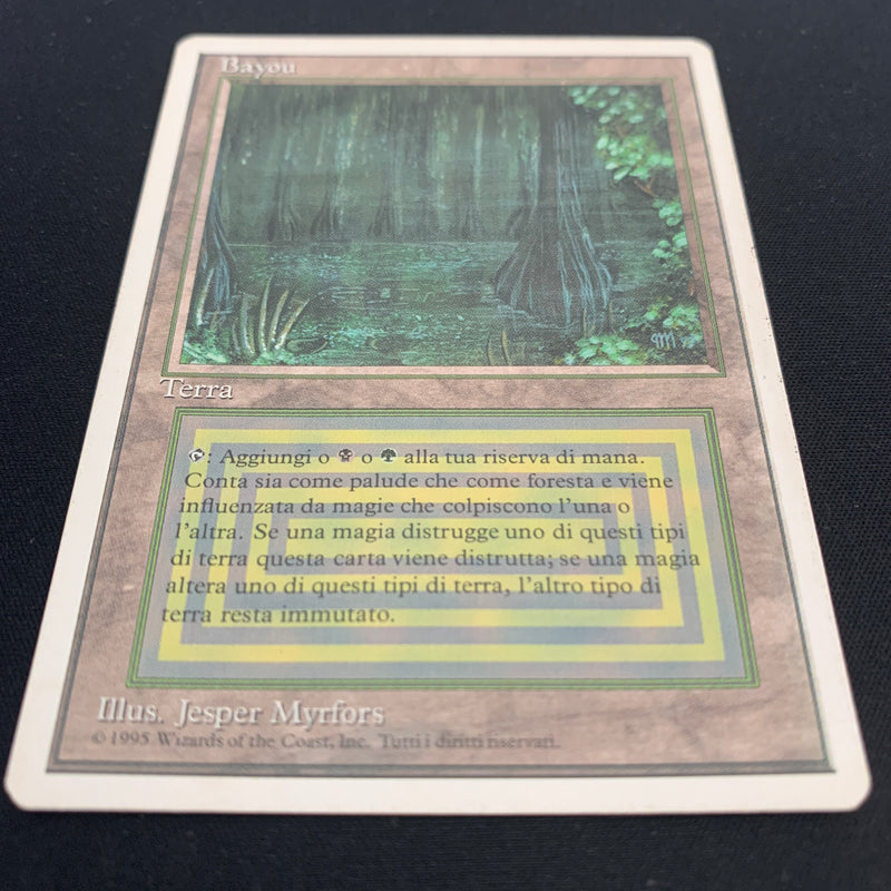 Magic the Gathering Bayou - Foreign White Bordered - Italian 