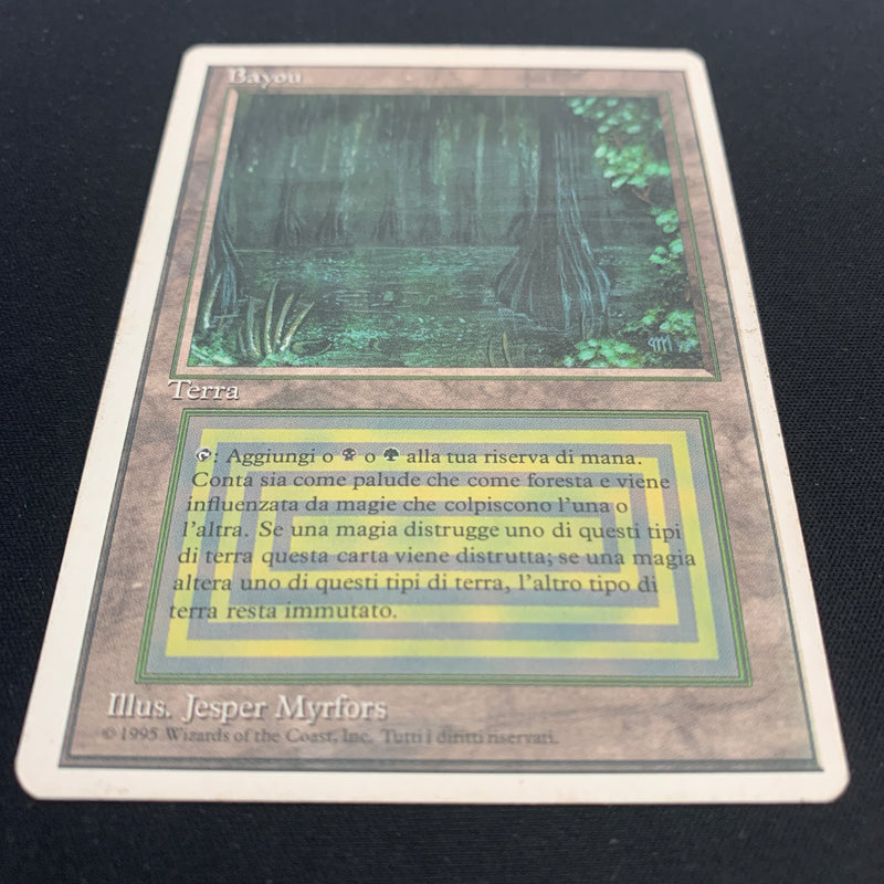 Magic the Gathering Bayou - Foreign White Bordered - Italian 