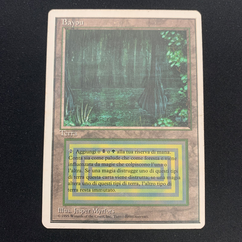 Magic the Gathering Bayou - Foreign White Bordered - Italian 