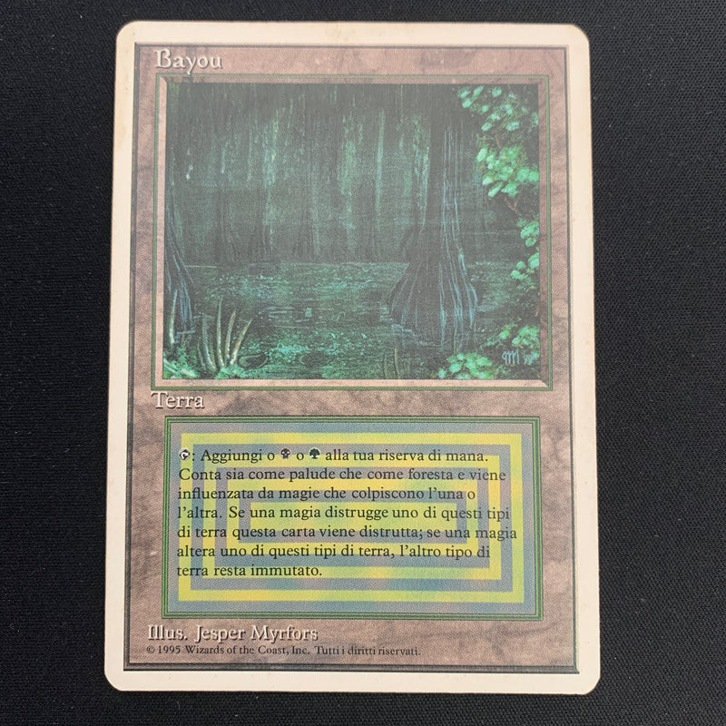 Magic the Gathering Bayou - Foreign White Bordered - Italian 