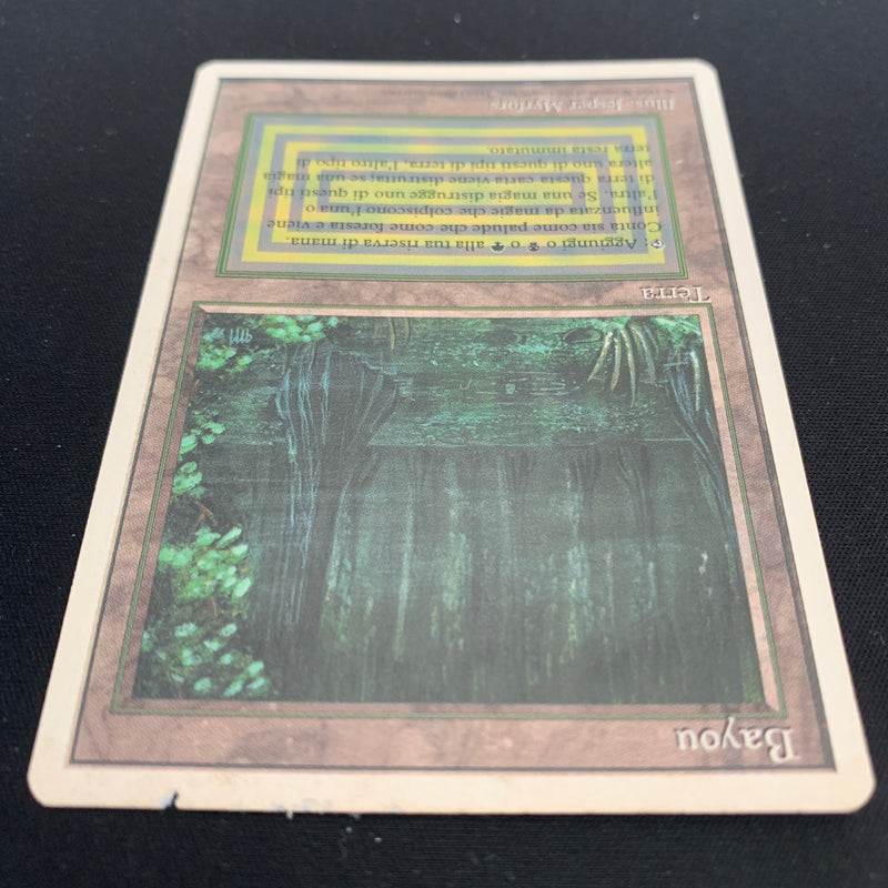 Magic the Gathering Bayou - Foreign White Bordered - Italian 