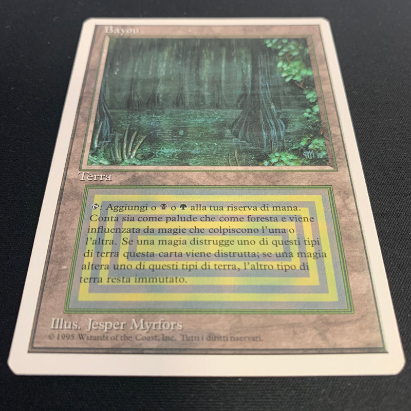 Magic the Gathering Bayou - Foreign White Bordered - Italian 