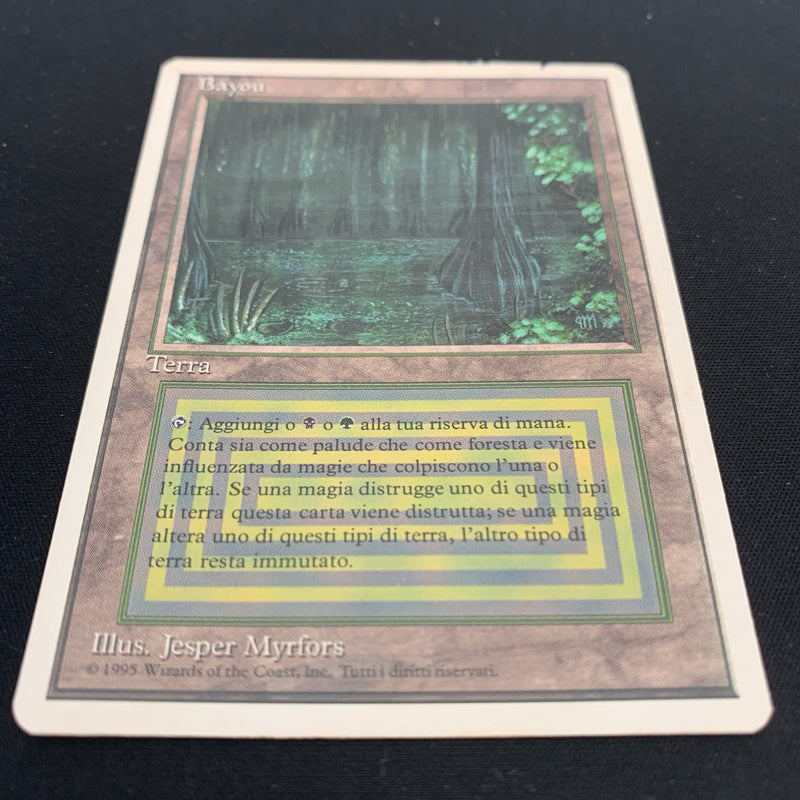 Magic the Gathering Bayou - Foreign White Bordered - Italian 