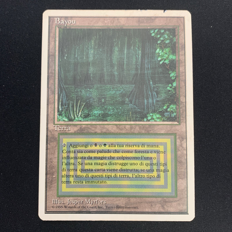 Magic the Gathering Bayou - Foreign White Bordered - Italian 