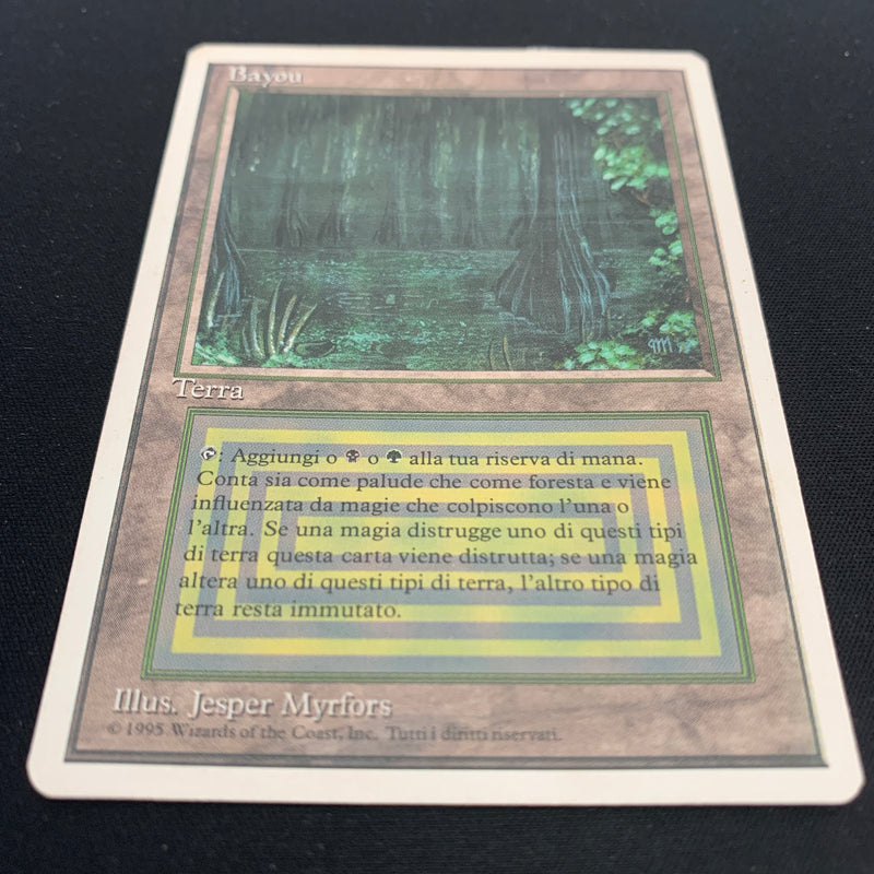 Magic the Gathering Bayou - Foreign White Bordered - Italian 