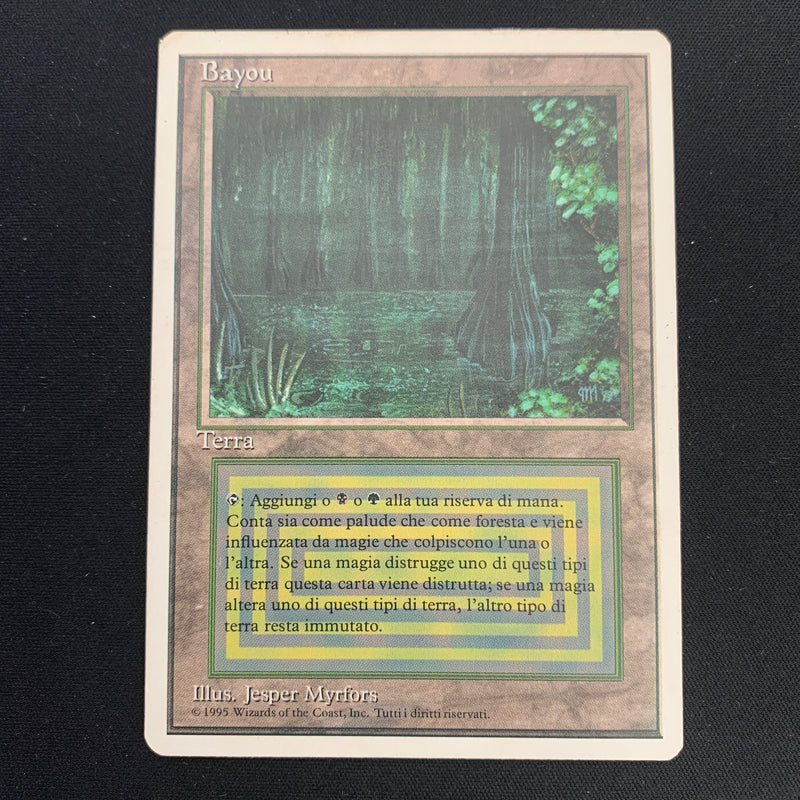 Magic the Gathering Bayou - Foreign White Bordered - Italian 