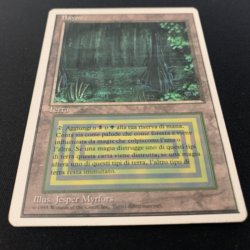 Magic the Gathering Bayou - Foreign White Bordered - Italian 