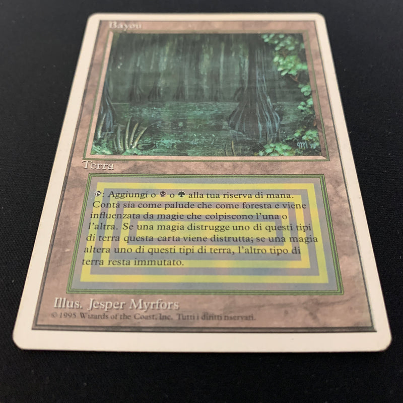 Magic the Gathering Bayou - Foreign White Bordered - Italian 