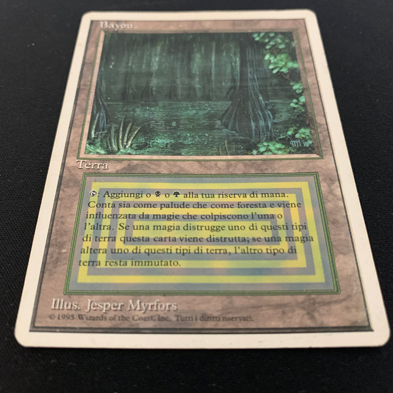 Magic the Gathering Bayou - Foreign White Bordered - Italian 