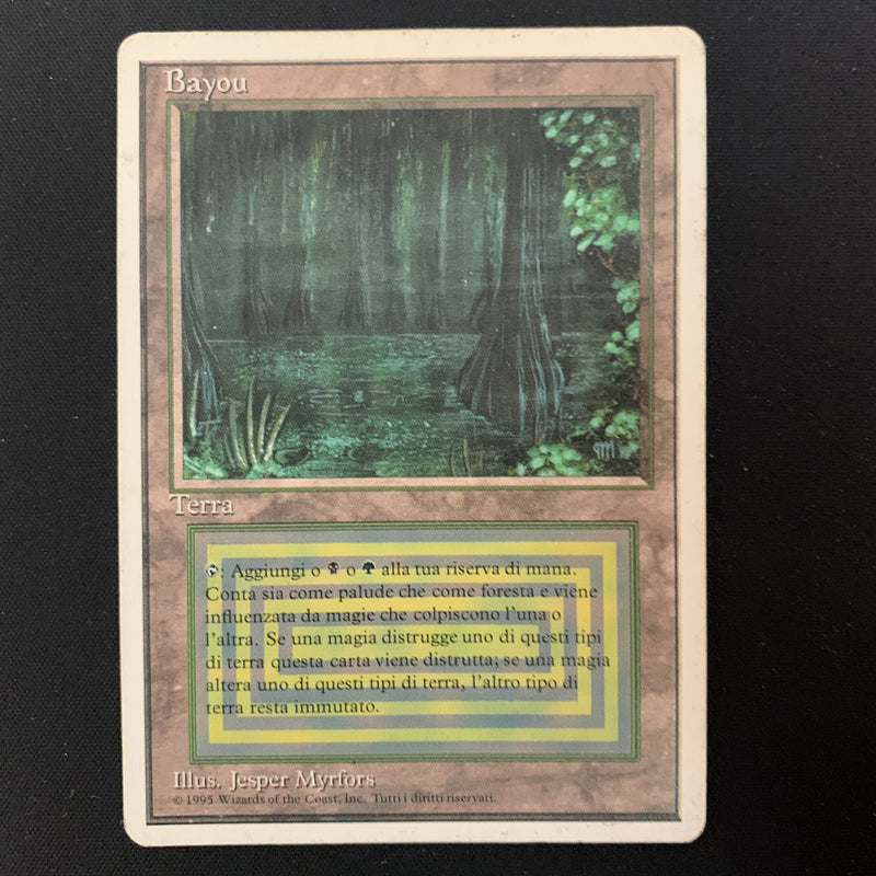 Magic the Gathering Bayou - Foreign White Bordered - Italian 