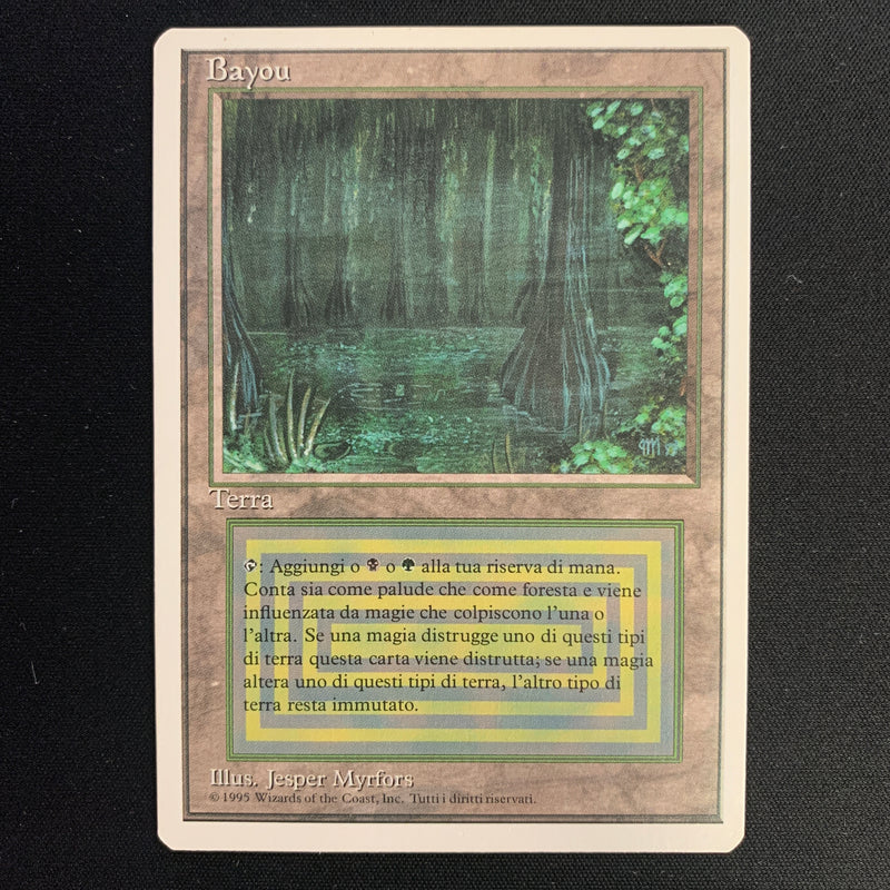 Magic the Gathering Bayou - Foreign White Bordered - Italian 