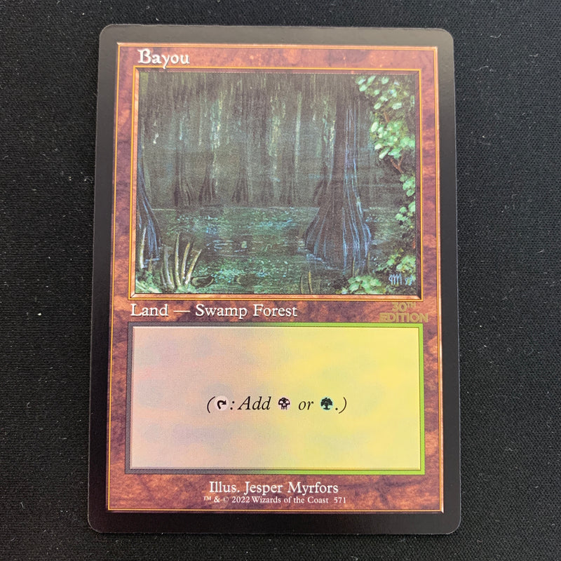 Magic the Gathering Bayou (Retro Frame) - 30th Anniversary Edition NM - 18460