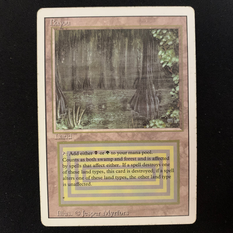 Magic the Gathering Bayou - Revised 