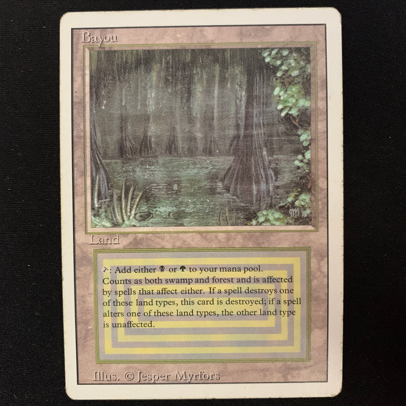 Magic the Gathering Bayou - Revised 