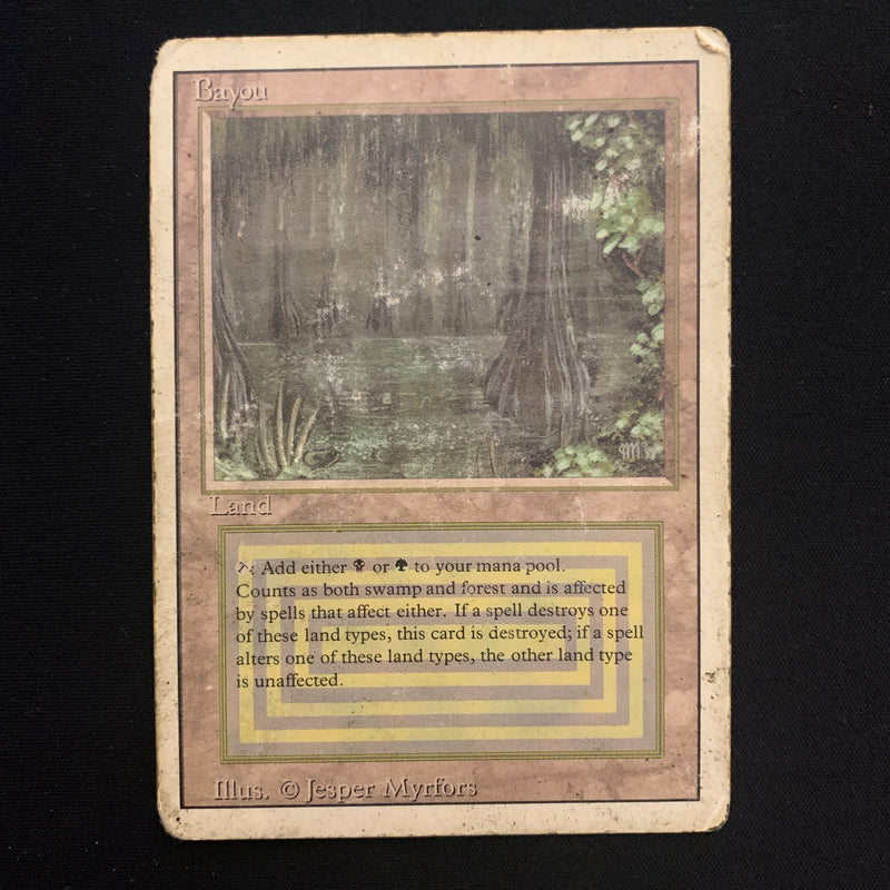 Magic the Gathering Bayou - Revised 