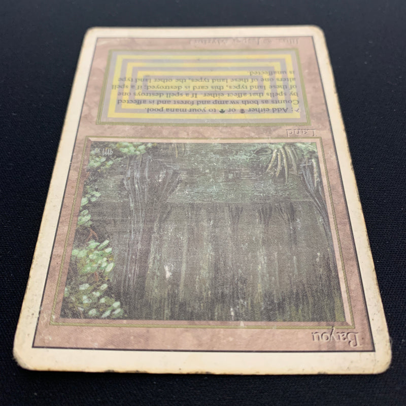 Magic the Gathering Bayou - Revised 